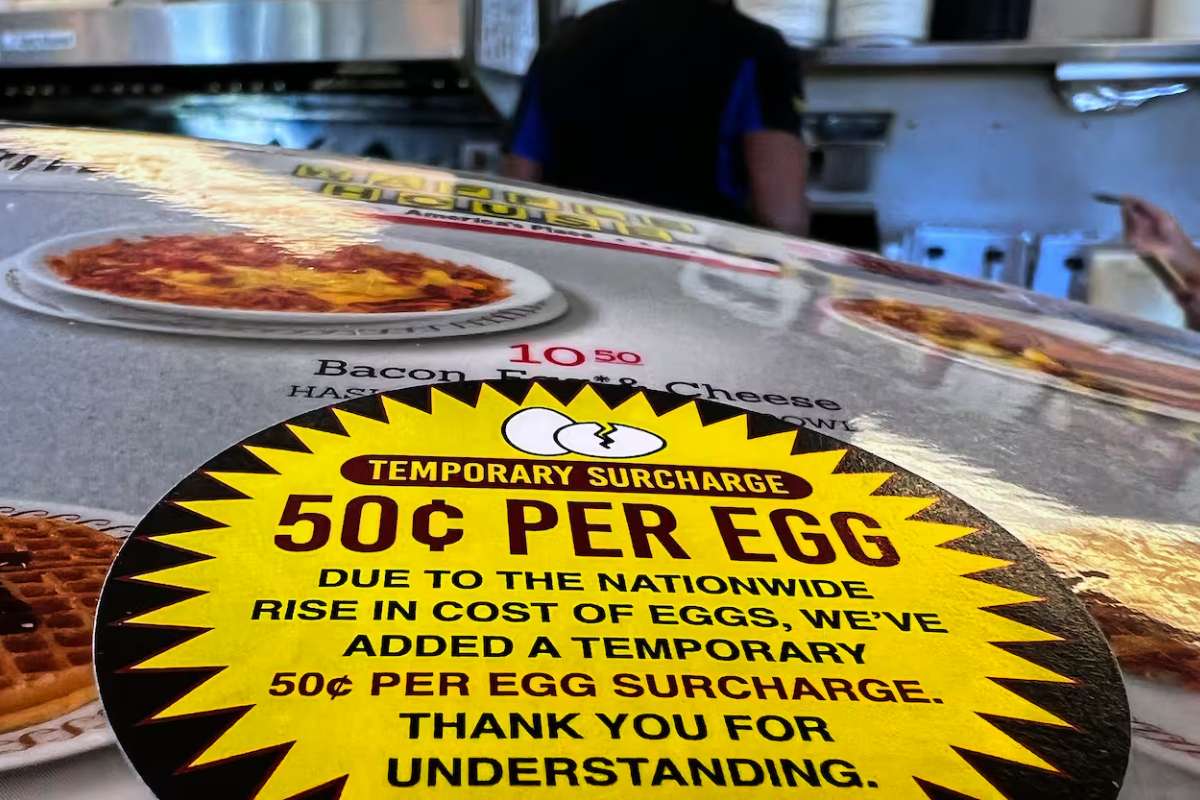 Waffle House Imposes Temporary Surcharge as Egg Prices Soar