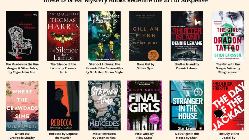 Top 12 Great Mystery Books Redefine the Art of Suspense | Visionary CIOs