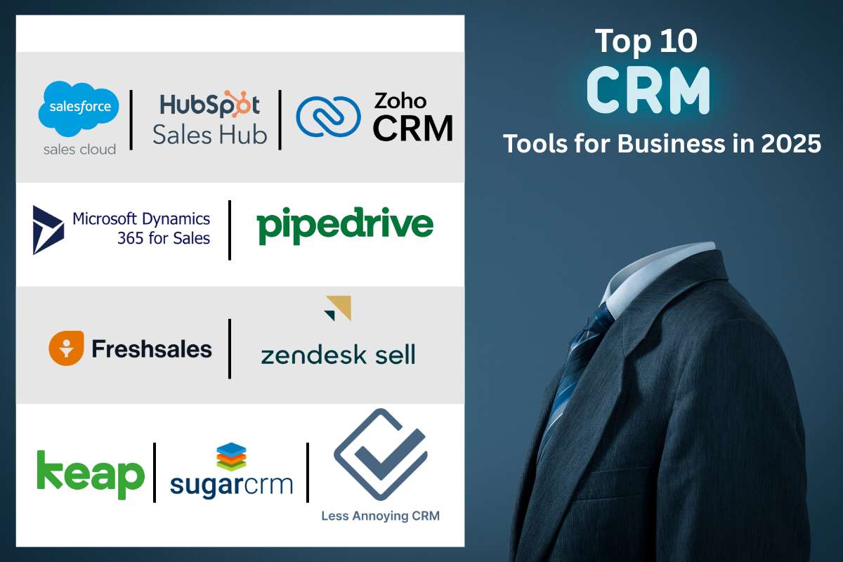 Top 10 CRM Tools for Business in 2025 | Visionary CIOs