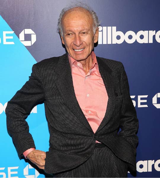 Ron Delsener receiving Billboard’s Golden Circle Award, New York City