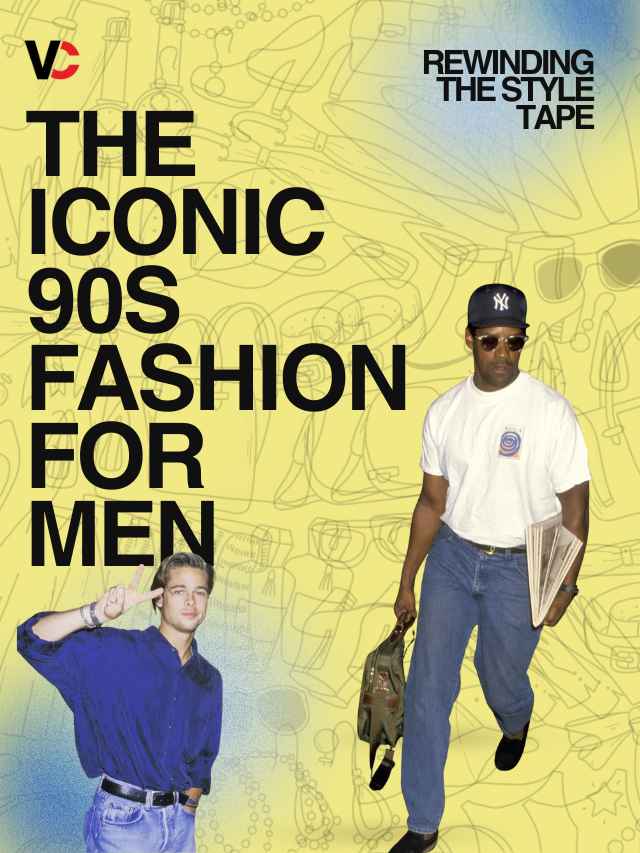 Rewinding the Style Tape: The Iconic 90s Fashion for Men