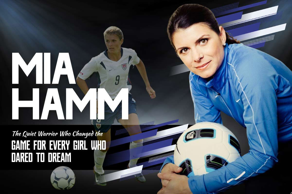 Mia Hamm: The Quiet Warrior Who Changed the Game for Every Girl Who Dared to Dream