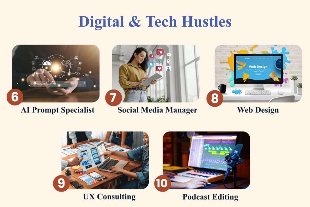 Top 30 Side Hustle Ideas from Home To Help With Extra Earnings | Visionary CIOs Magazine