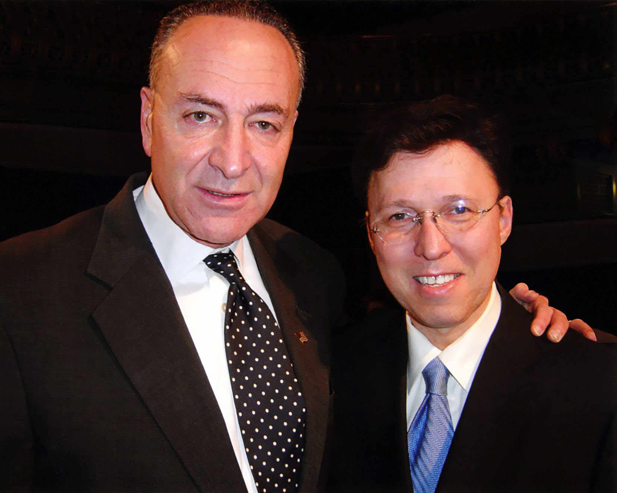 US Senate Majority Leader Chuck Schumer and Derek Bryson Park | Visionary CIOs