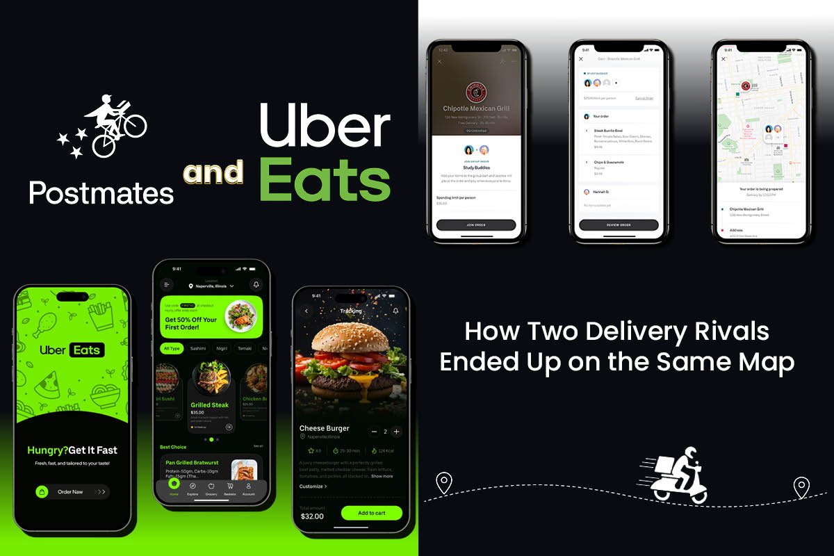 Postmates and Uber EATS: The Delivery Rivalry Explained | Visionary CIOs
